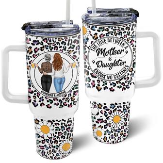 Knows No Distance Personalized Tumbler - Gift for Mother - Thegiftio UK