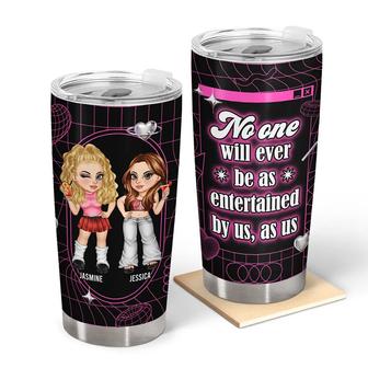 Bestie Y2K Entertained By Us Custom Tumbler - Bestie Gift - Thegiftio UK