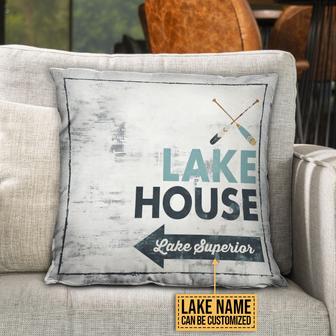 Lake Life Lake House Personalized Pillow - Gift for Home - Thegiftio UK