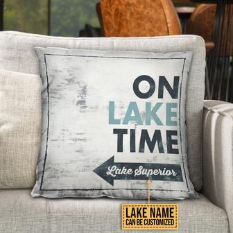 Lake On Lake Time Personalized Pillow - Gift for Friends - Thegiftio UK