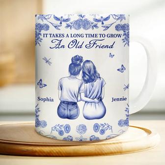 Long Time To Grown An Old Friend Custom Mug - Bestie Gift - Thegiftio UK
