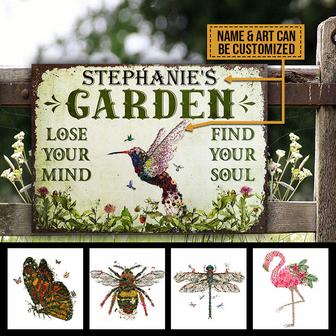 Lose Your Mind Custom Metal Sign - Gift for Gardener - Thegiftio UK