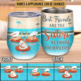 Swimming Pool Bestie Custom Tumbler - Gift for Best Friends - Thegiftio UK