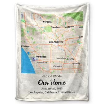 Our Love Keepsake - Personalized Fleece Blanket, Sherpa Blanket - Thegiftio UK