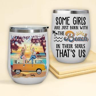 Bestie Wine Tumbler Personalized Custom Gift for Friends - Thegiftio UK