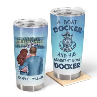 Lakes Young Couple Custom Tumbler - Gift for Couples - Thegiftio UK