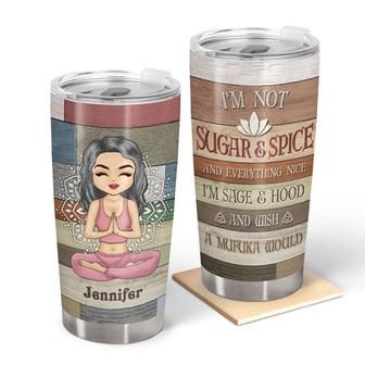 Yoga Chibi Girl Wish A Mufuka Would Custom Tumbler - Gift - Thegiftio UK