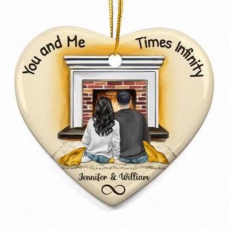 Times Infinity Couple Personalized Ornament - Christmas Gift - Thegiftio UK