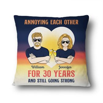 Annoying Each Other Custom Pillow - Gift for Couples - Thegiftio UK