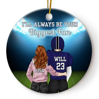 I'm Your Biggest Fan Custom Ornament - Gift for Sports Fans - Thegiftio UK
