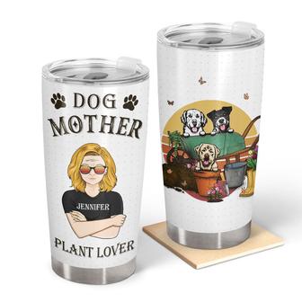Dog Parent Plant Lover Personalized Tumbler - Thegiftio UK