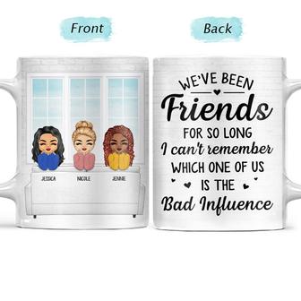 The Bad Influence Personalized Mug - Gift for Best Friends - Thegiftio UK
