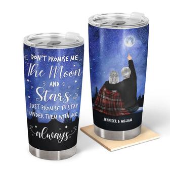 Promise To Stay Under Them With Me Custom Tumbler - Thegiftio UK