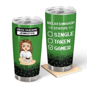 Relationship Status Gaming Custom Tumbler - Gift for Gamers - Thegiftio UK