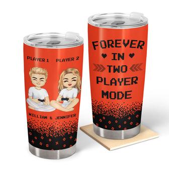Player 1 Player 2 Custom Tumbler - Gift for Gaming Couples - Thegiftio UK