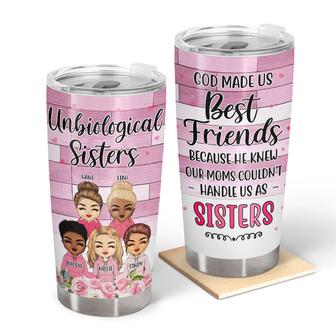 God Made Us Best Friends Custom Tumbler - Gift for Besties - Thegiftio UK