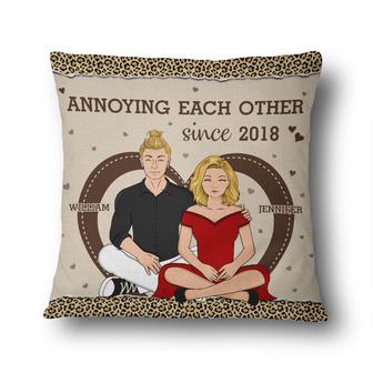 Family Couple Together Since Personalized Pillow - Thegiftio UK