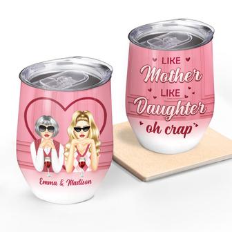 Like Mother Like Daughter Custom Tumbler - Gift for Mother - Thegiftio UK