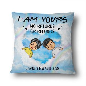 Couple Gift No Returns Or Refunds Personalized Pillow - Gift - Thegiftio UK