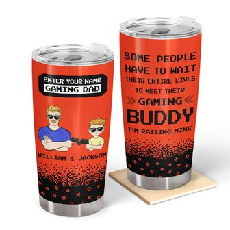Gaming Dad Personalized Tumbler Cup - Gift for Father - Thegiftio UK