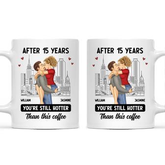 Couple Kissing After Years Hotter Than This Coffee Custom - Thegiftio UK