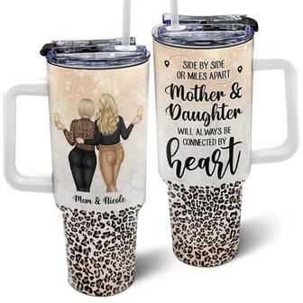 Side By Side Personalized Tumbler - Gift for Mother - Thegiftio UK