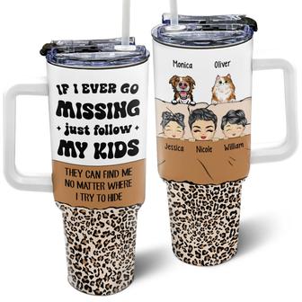 If I Ever Go Missing Custom Tumbler - Gift for Mom - Thegiftio UK