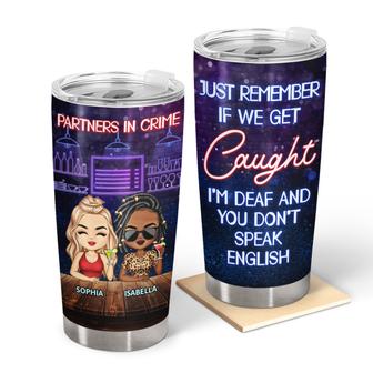 Partners In Crime Just Remember Personalized Tumbler - Thegiftio UK