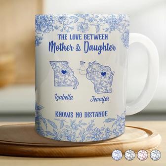 The Love Between Mother & Daughter Custom Mug - Gift for Mom - Thegiftio UK