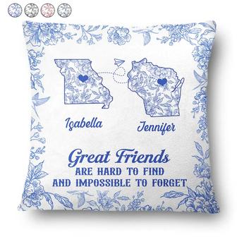 Great Friends Are Hard To Find Personalized Pillow - Thegiftio UK