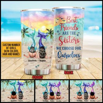 Mermaid Bestie Choose For Ourselves Custom Tumbler - Gift - Thegiftio UK