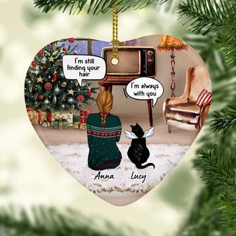 Still Talk About You Personalized Heart Ornament - Cat Gift - Thegiftio UK