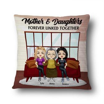Linked Forever Personalized Pillow - Gift for Mother - Thegiftio UK