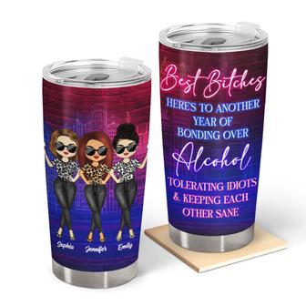 Alcohol Tolerating Personalized Tumbler - Gift for Besties - Thegiftio UK