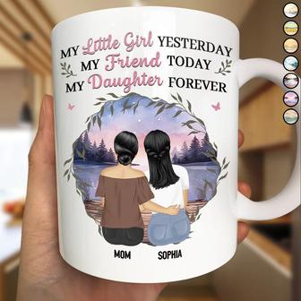 Mother Daughter My Friend Today My Daughter Forever Custom - Thegiftio UK