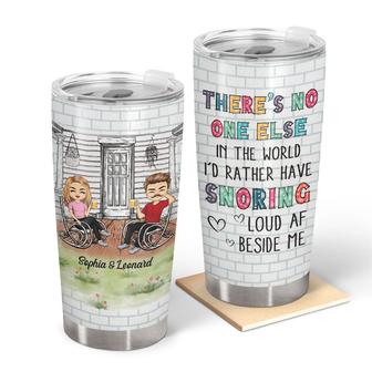 I Would Rather Personalized Tumbler - Gift for Couples - Thegiftio UK