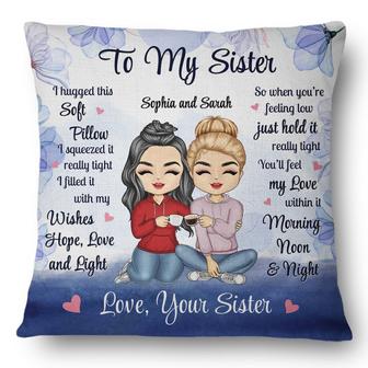 Hug This Pillow Morning Noon Night Custom Pillow - Thegiftio UK