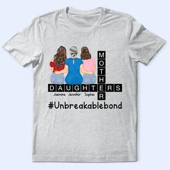 Mother Daughter Unbreakablebond Custom T-Shirt - For Mom - Thegiftio UK