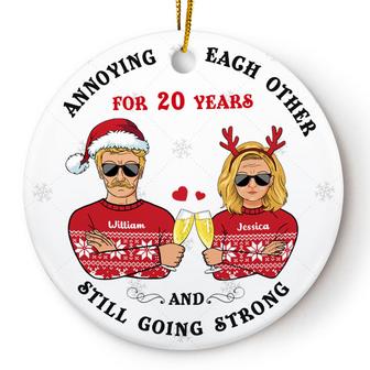 Annoying Each Other Personalized Ornament - Christmas Gift - Thegiftio UK