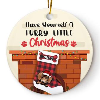 Have Yourself A Furry Little Christmas Custom Ornament - Thegiftio UK