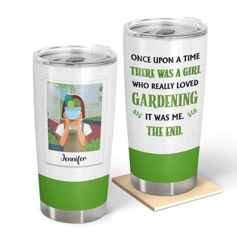 Once Upon A Time Gardening Custom Tumbler - Gardener Gift - Thegiftio UK