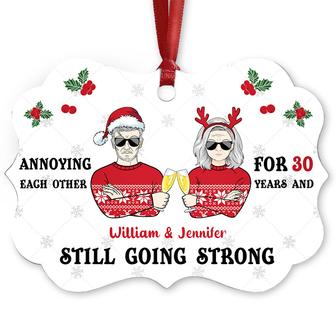 Annoying Each Other Personalized Ornament - Christmas Gift - Thegiftio UK