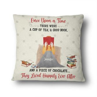 They Lived Happily Ever After Personalized Pillow - Thegiftio UK
