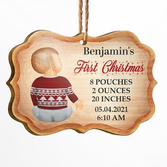 Baby's First Christmas Personalized Ornament - Parents Gift - Thegiftio UK