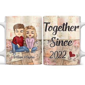 Together Since Personalized Mug - Gift for Couple - Thegiftio UK