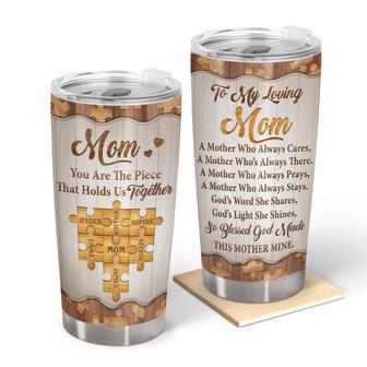 Mom You Are The Piece That Holds Us All Together Custom - Thegiftio UK