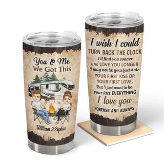 You And Me We Got This Personalized Tumbler - Camping Gift - Thegiftio UK