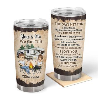 You And Me We Got This Personalized Tumbler - Couples Gift - Thegiftio UK