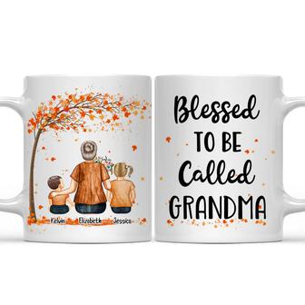 Blessed To Be Called Grandma Custom Mug - Grandma Gift - Thegiftio UK