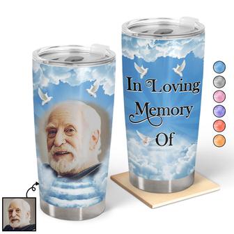 Custom Photo In Loving Memory Personalized Tumbler - Gift - Thegiftio UK